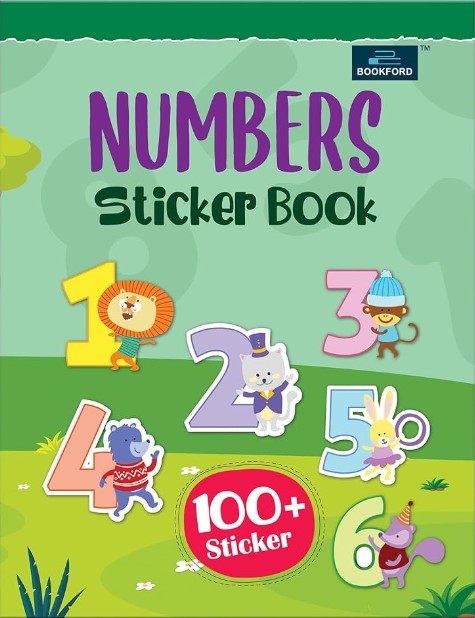 Numbers Sticker Book